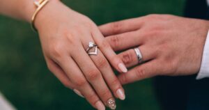 aliança de prata